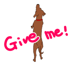 Dog's words(plot hound) sticker #12330647