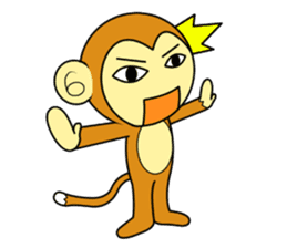 "I love Aomori" of takemoti of monkey sticker #12330842