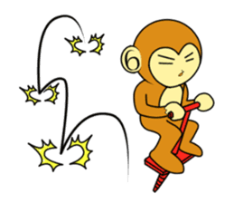 "I love Aomori" of takemoti of monkey sticker #12330851