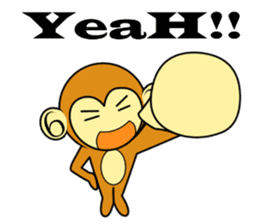 "I love Aomori" of takemoti of monkey sticker #12330854
