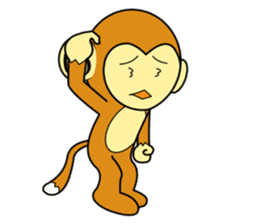 "I love Aomori" of takemoti of monkey sticker #12330865