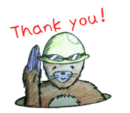 Mole mog sticker #12331280