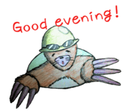 Mole mog sticker #12331281