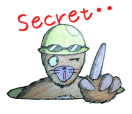 Mole mog sticker #12331282