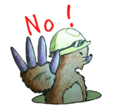 Mole mog sticker #12331283