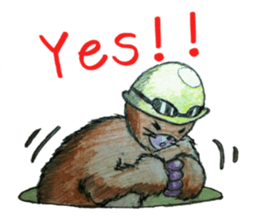 Mole mog sticker #12331284