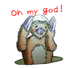 Mole mog sticker #12331287