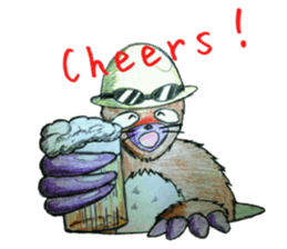 Mole mog sticker #12331292