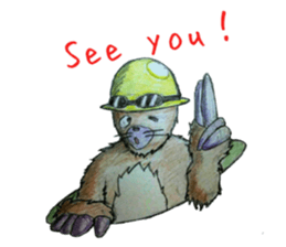 Mole mog sticker #12331310