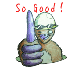 Mole mog sticker #12331315