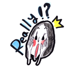 Satomi says I Iove you sticker #12331587