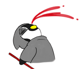 Polar Union : The Death Penguin sticker #12332149