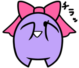 Star dust boy 5ht girl & violet sticker sticker #12332205