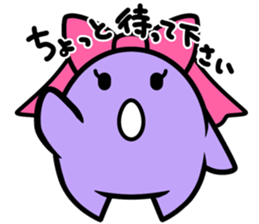 Star dust boy 5ht girl & violet sticker sticker #12332208