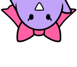 Star dust boy 5ht girl & violet sticker sticker #12332214