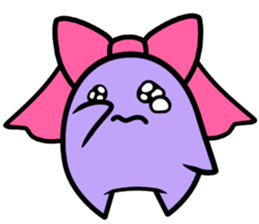 Star dust boy 5ht girl & violet sticker sticker #12332224