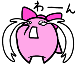 Star dust boy 5ht girl & violet sticker sticker #12332225