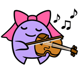 Star dust boy 5ht girl & violet sticker sticker #12332232