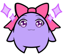 Star dust boy 5ht girl & violet sticker sticker #12332234