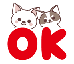 Cute dogs&cats sticker #12332415