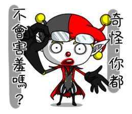 Jerry the Jester 2 - straight talker sticker #12332538