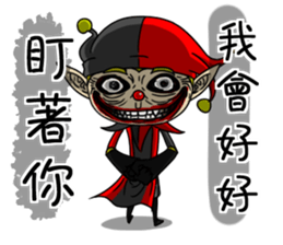 Jerry the Jester 2 - straight talker sticker #12332540