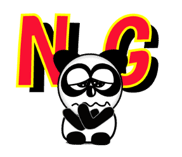 Reply instead panda sticker #12332558