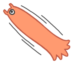 Eye octopus stamp sticker #12333888