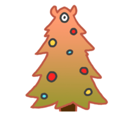 Eye octopus stamp sticker #12333905