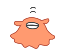 Eye octopus stamp sticker #12333917