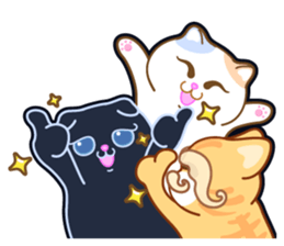 4 Cats From Sitara sticker #12334481