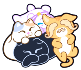 4 Cats From Sitara sticker #12334492