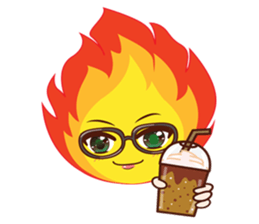 fire boys sticker #12334530