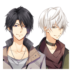 "TSUKIUTA." meigen stickers