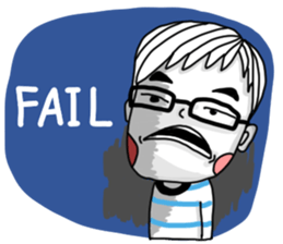 Mr. Big A's Pet Phrases sticker #12335114