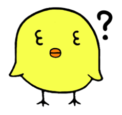 Anger chick sticker #12335209