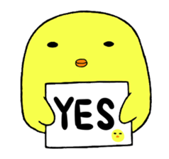 Anger chick sticker #12335236