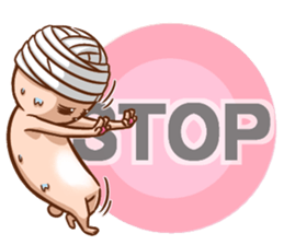 Life of no ear rabbit 2nd sticker #12335403