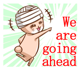 Life of no ear rabbit 2nd sticker #12335406