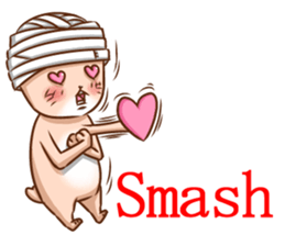 Life of no ear rabbit 2nd sticker #12335407