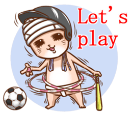 Life of no ear rabbit 2nd sticker #12335418