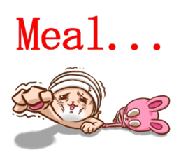 Life of no ear rabbit 2nd sticker #12335421