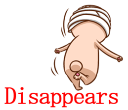 Life of no ear rabbit 2nd sticker #12335425