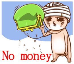 Life of no ear rabbit 2nd sticker #12335427