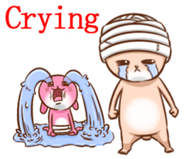 Life of no ear rabbit 2nd sticker #12335428