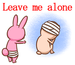 Life of no ear rabbit 2nd sticker #12335430