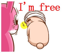 Life of no ear rabbit 2nd sticker #12335431