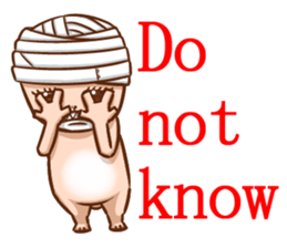 Life of no ear rabbit 2nd sticker #12335432