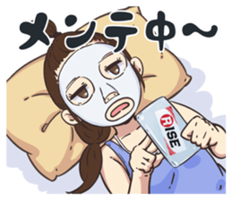 RISE VOLUNTEER FIRE LADIES STICKER sticker #12335521