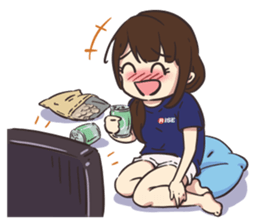 RISE VOLUNTEER FIRE LADIES STICKER sticker #12335522